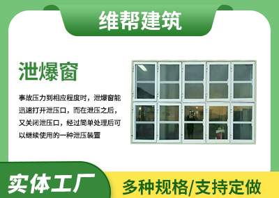 A型泄爆窗